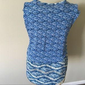 Anthropologie Tops - Anthropologie Akemi + Kin Blue & White Tank - XS Anthropologie Tops - Anthropologie Akemi + Kin Blue & White Tank - XS